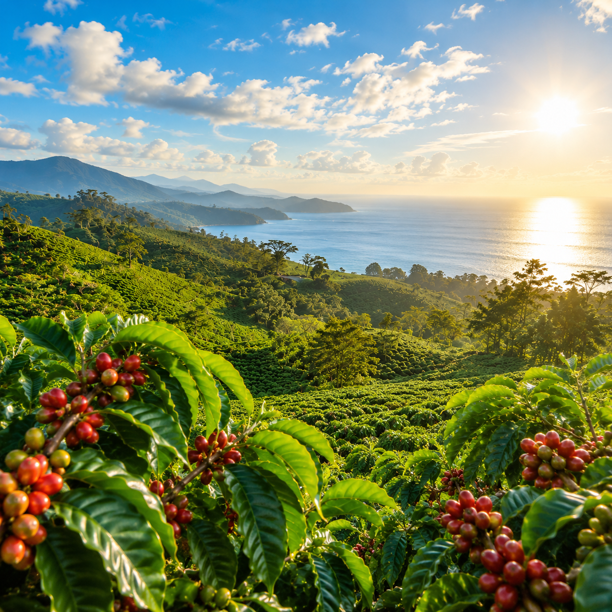Organic Coffee - Sumatra LIGHT ROAST - Sumantra Sol